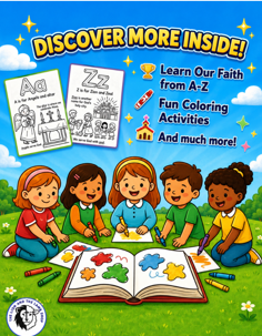 My Catholic Alphabet Coloring Book