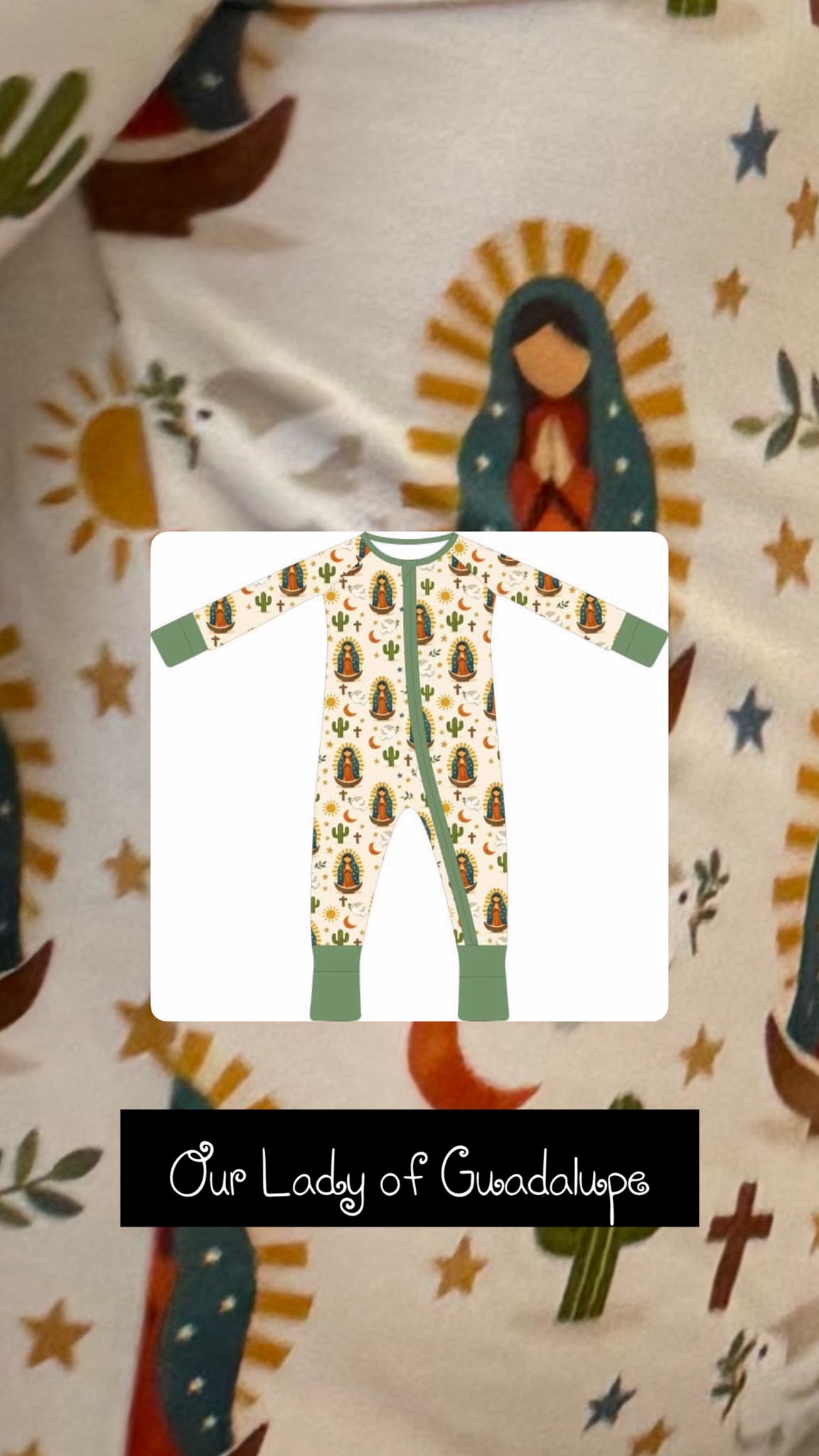 PRE-ORDER | Our Lady of Guadalupe Bamboo Pajamas