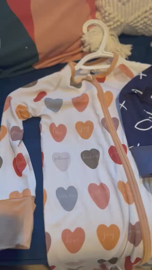 PRE-ORDER | Blue Holy Family Hearts